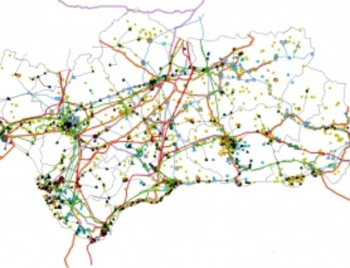 Servicio WMS infraestructura energética de Andalucía